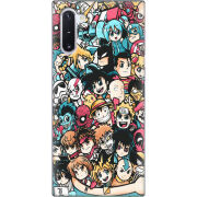 Чехол Uprint Samsung N970 Galaxy Note 10 Anime Stickers