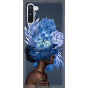 Чехол Uprint Samsung N970 Galaxy Note 10 Exquisite Blue Flowers