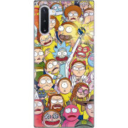 Чехол Uprint Samsung N970 Galaxy Note 10 Rick and Morty