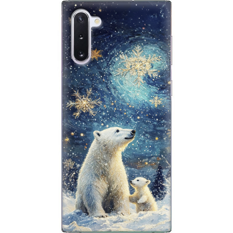 Чехол Uprint Samsung N970 Galaxy Note 10 Північні ведмеді