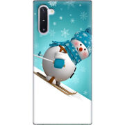 Чехол Uprint Samsung N970 Galaxy Note 10 Skier Snowman