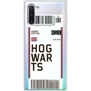 Прозрачный чехол Uprint Samsung N970 Galaxy Note 10 Ticket Hogwarts