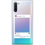 Прозрачный чехол Uprint Samsung N970 Galaxy Note 10 Insta