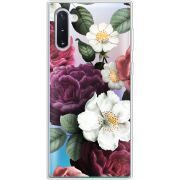 Прозрачный чехол Uprint Samsung N970 Galaxy Note 10 Floral Dark Dreams