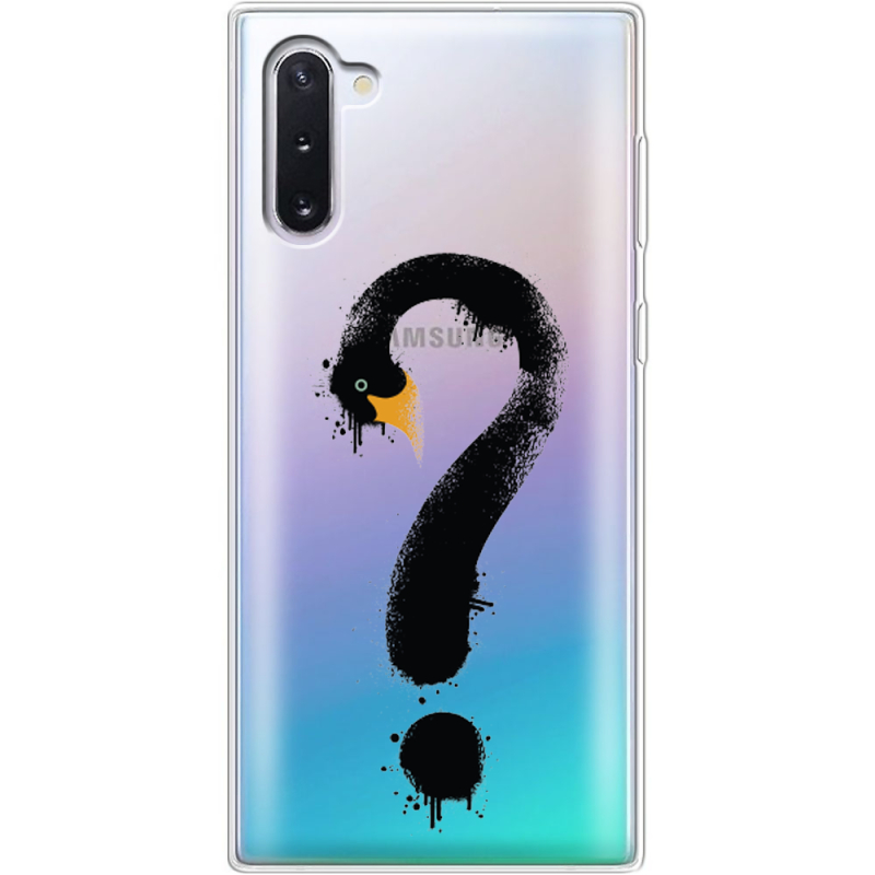 Прозрачный чехол Uprint Samsung N970 Galaxy Note 10 Swan question