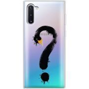 Прозрачный чехол Uprint Samsung N970 Galaxy Note 10 Swan question