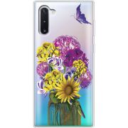 Прозрачный чехол Uprint Samsung N970 Galaxy Note 10 My Bouquet