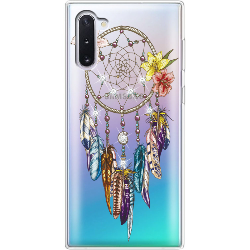 Чехол со стразами Samsung N970 Galaxy Note 10 Dreamcatcher