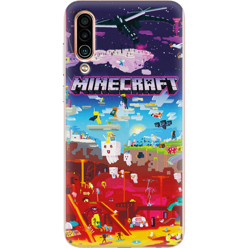 Чехол Uprint Meizu 16Xs Minecraft World Beyond