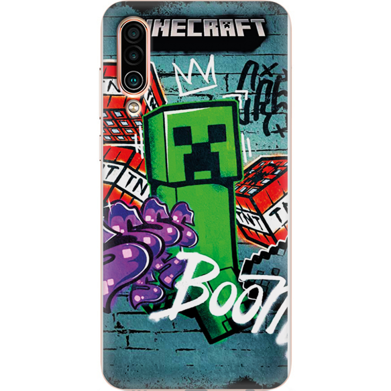 Чехол Uprint Meizu 16Xs Minecraft Graffiti