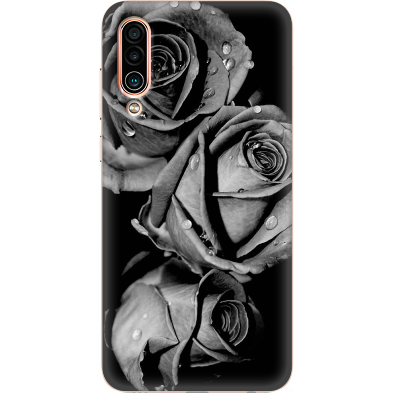 Чехол Uprint Meizu 16Xs Black and White Roses