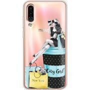 Прозрачный чехол Uprint Meizu 16Xs City Girl