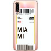 Прозрачный чехол Uprint Meizu 16Xs Ticket Miami