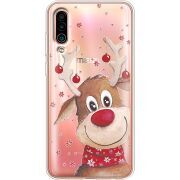 Прозрачный чехол Uprint Meizu 16Xs Winter Deer