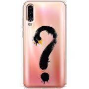 Прозрачный чехол Uprint Meizu 16Xs Swan question