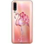 Прозрачный чехол Uprint Meizu 16Xs Floral Flamingo