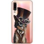 Прозрачный чехол Uprint Meizu 16Xs Steampunk Cat