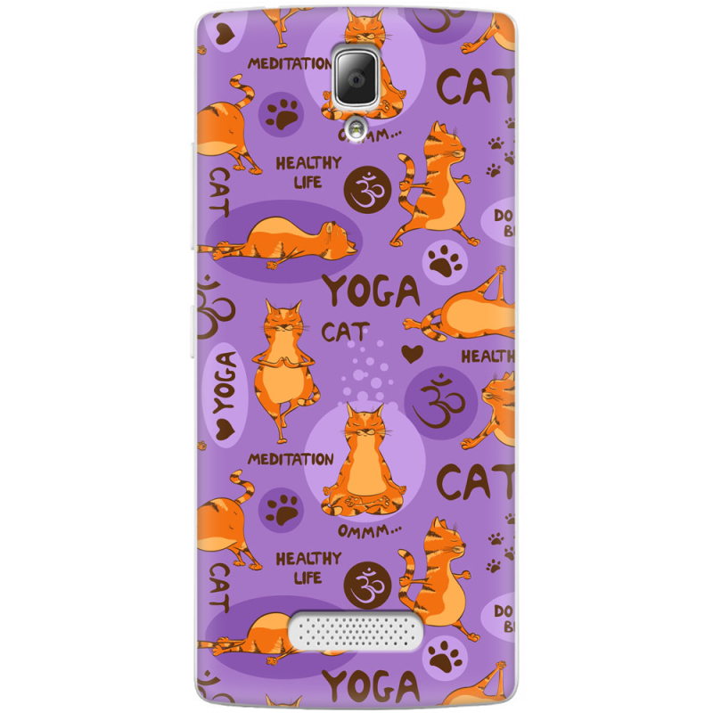 Чехол Uprint Lenovo A2010 Yoga Cat