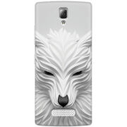 Чехол Uprint Lenovo A2010 White Wolf