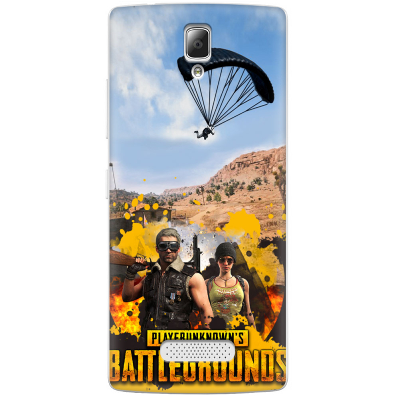 Чехол Uprint Lenovo A2010 Pubg parachute