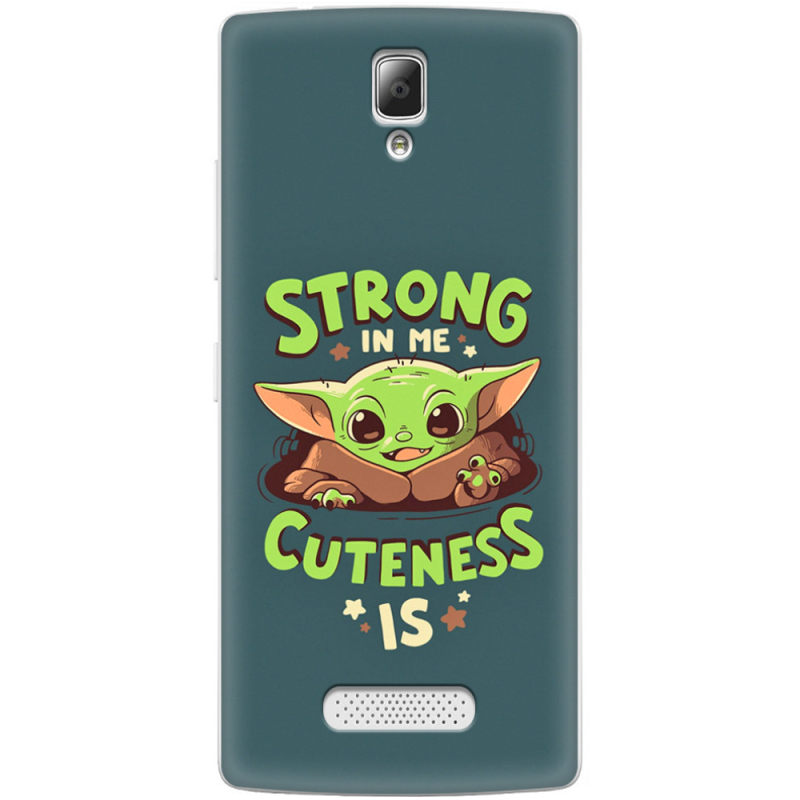 Чехол Uprint Lenovo A2010 Strong in me Cuteness is