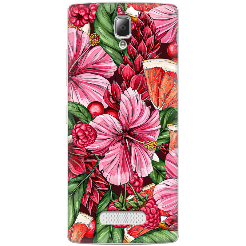 Чехол Uprint Lenovo A2010 Tropical Flowers