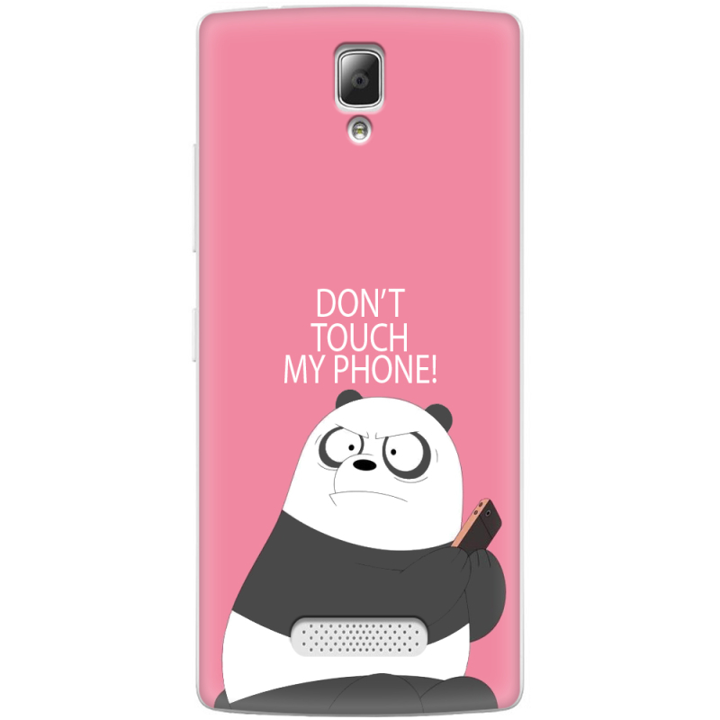 Чехол Uprint Lenovo A2010 Dont Touch My Phone Panda