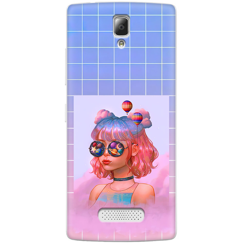 Чехол Uprint Lenovo A2010 Girl in the Clouds