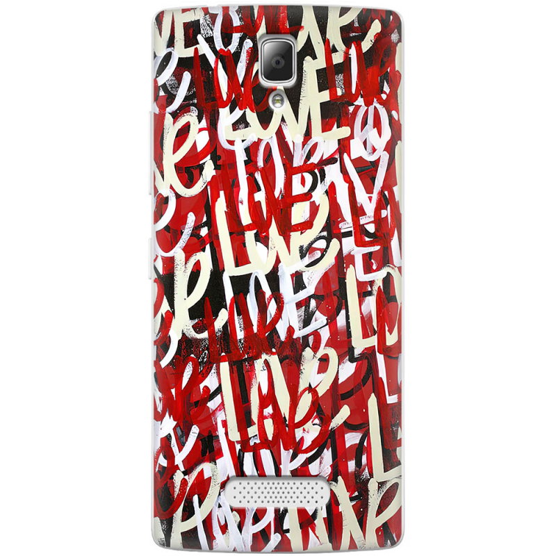 Чехол Uprint Lenovo A2010 Love Graffiti