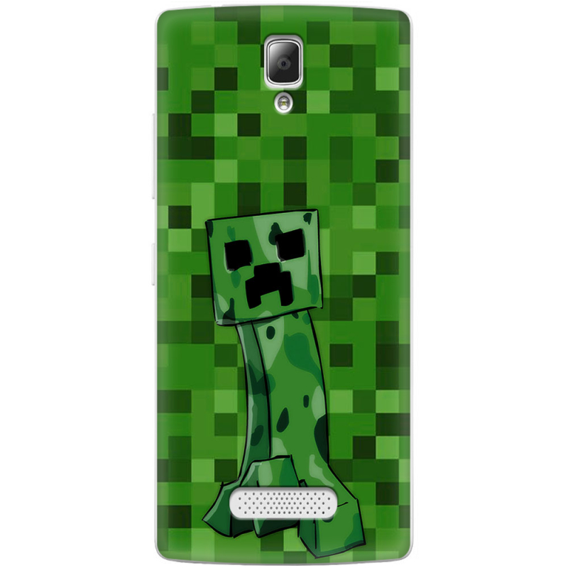 Чехол Uprint Lenovo A2010 Minecraft Creeper