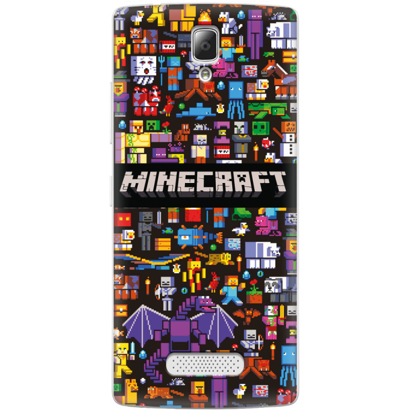 Чехол Uprint Lenovo A2010 Minecraft Mobbery