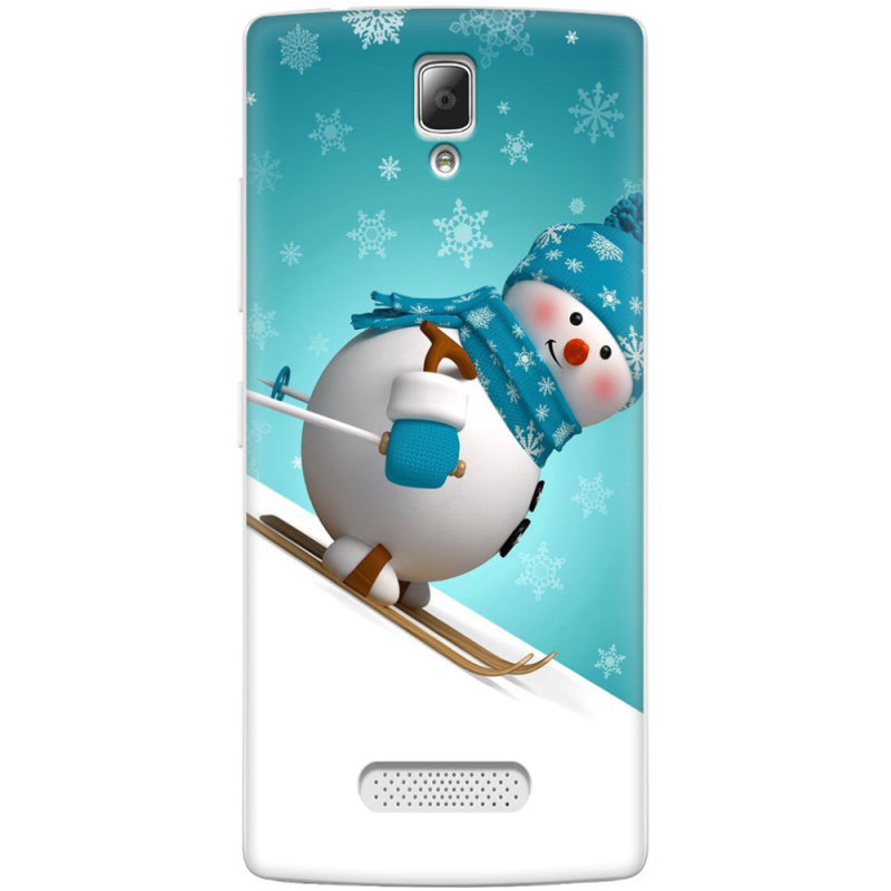 Чехол Uprint Lenovo A2010 Skier Snowman