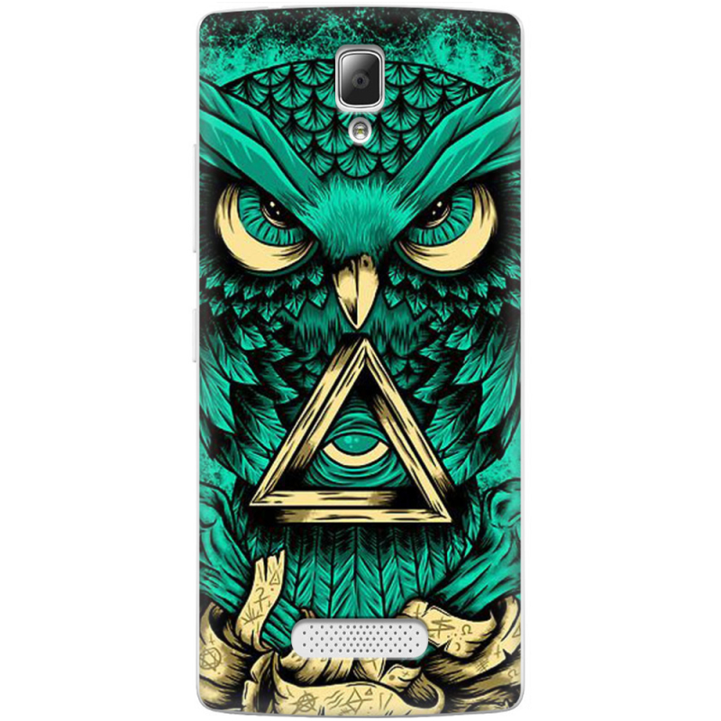 Чехол Uprint Lenovo A2010 Masonic Owl