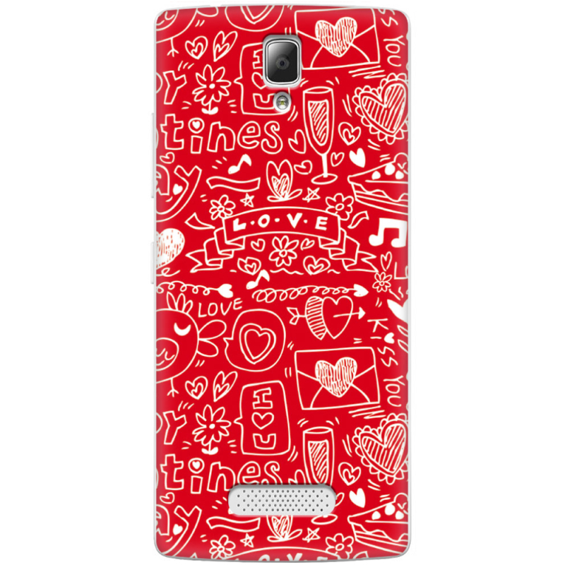 Чехол Uprint Lenovo A2010 Happy Valentines