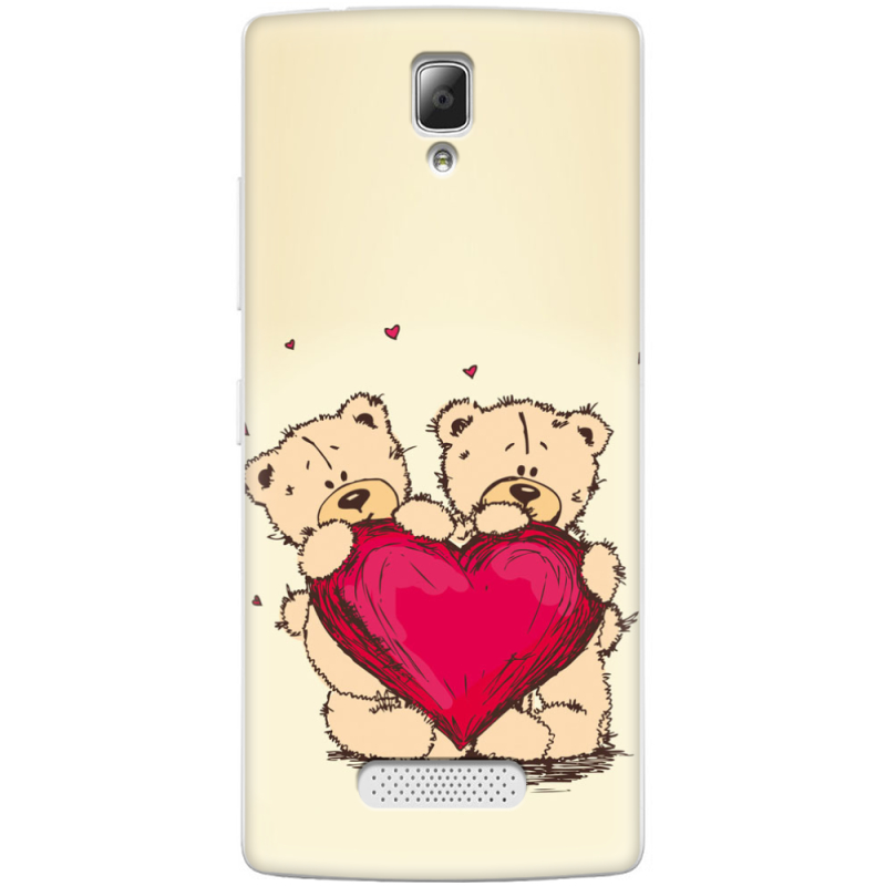 Чехол Uprint Lenovo A2010 Teddy Bear Love