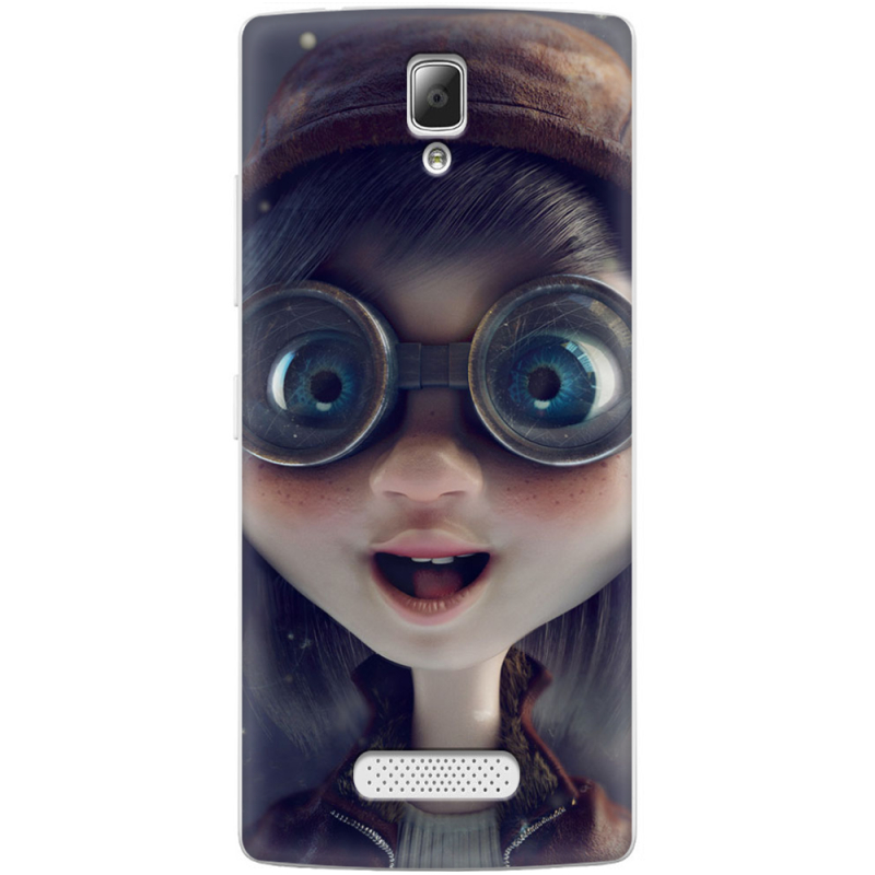 Чехол Uprint Lenovo A2010 Blue Eyes