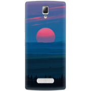 Чехол Uprint Lenovo A2010 Cold Red Light