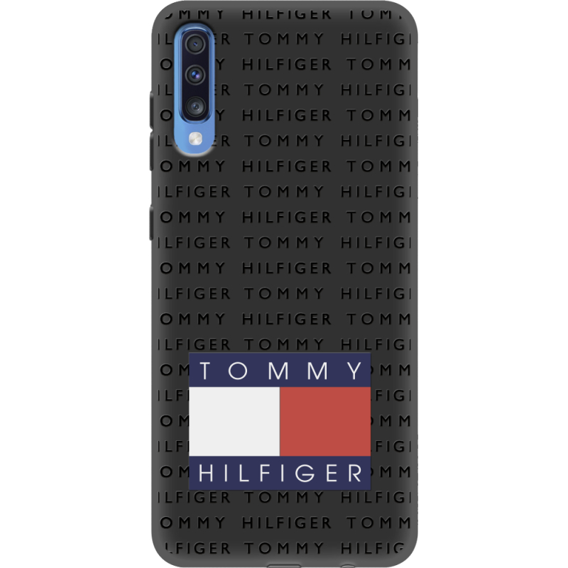 Черный чехол Uprint Samsung A705 Galaxy A70 Tommy Print