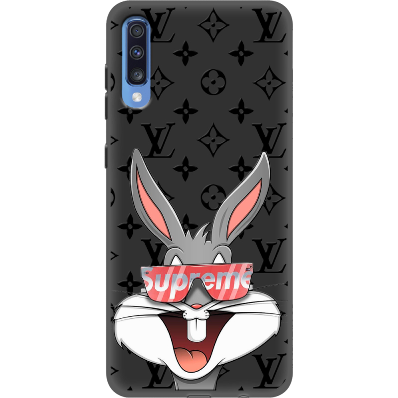 Черный чехол Uprint Samsung A705 Galaxy A70 looney bunny