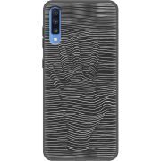 Черный чехол Uprint Samsung A705 Galaxy A70 Optical Hand