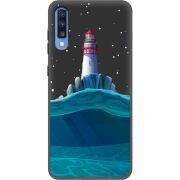 Черный чехол Uprint Samsung A705 Galaxy A70 Lighthouse