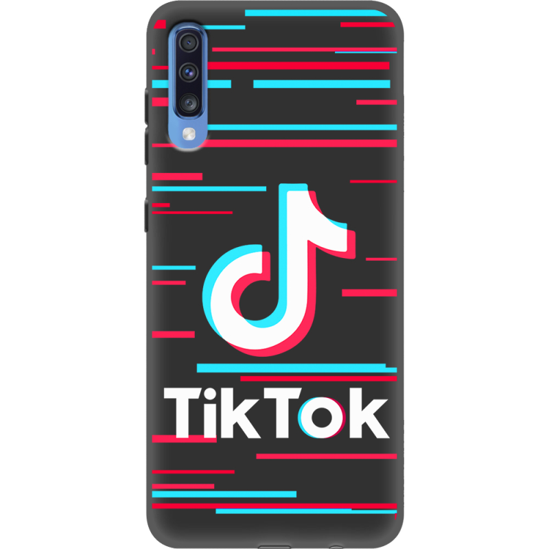 Черный чехол Uprint Samsung A705 Galaxy A70 Tik Tok