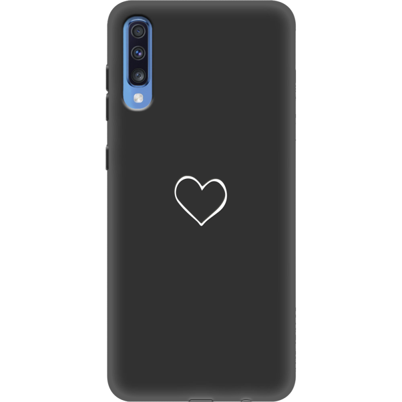 Черный чехол Uprint Samsung A705 Galaxy A70 My Heart