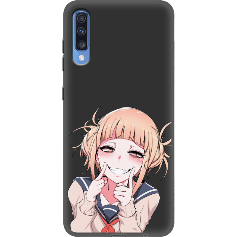 Черный чехол Uprint Samsung A705 Galaxy A70 Himiko Toga Smile