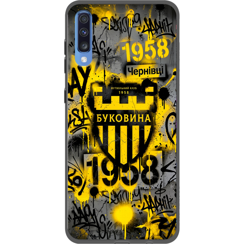 Черный чехол Uprint Samsung A705 Galaxy A70 