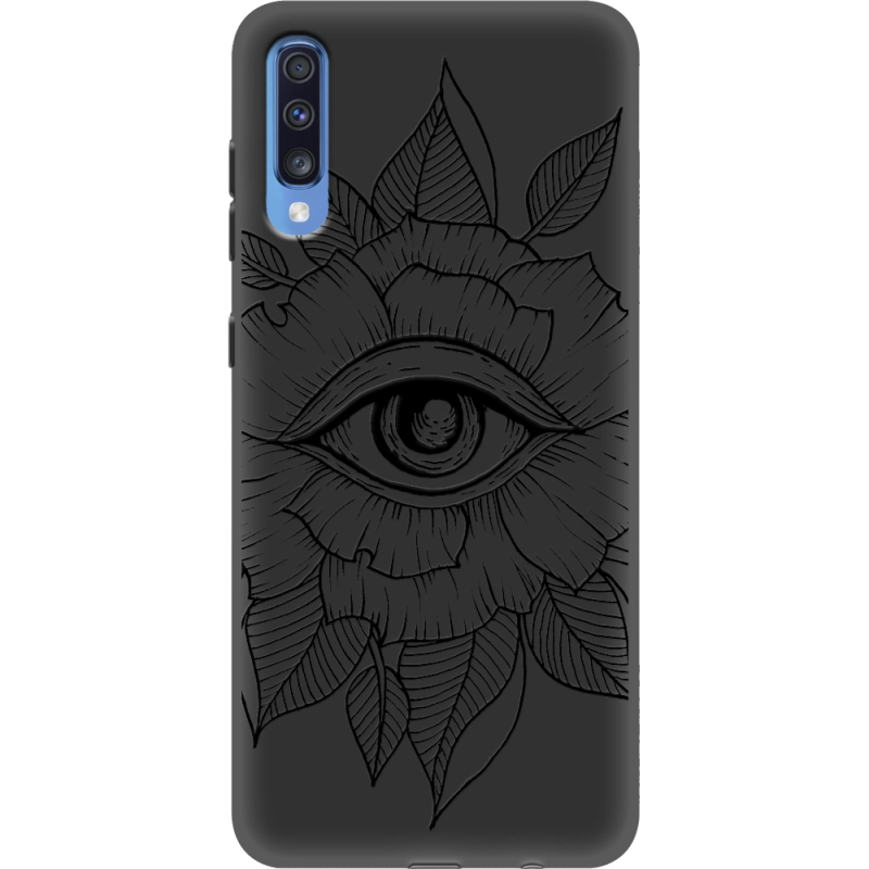 Черный чехол Uprint Samsung A705 Galaxy A70 Eye