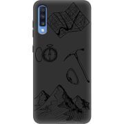 Черный чехол Uprint Samsung A705 Galaxy A70 Mountains