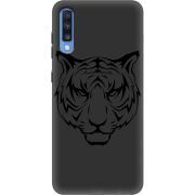 Черный чехол Uprint Samsung A705 Galaxy A70 Tiger