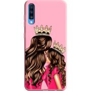 Розовый чехол Uprint Samsung A705 Galaxy A70 Queen and Princess