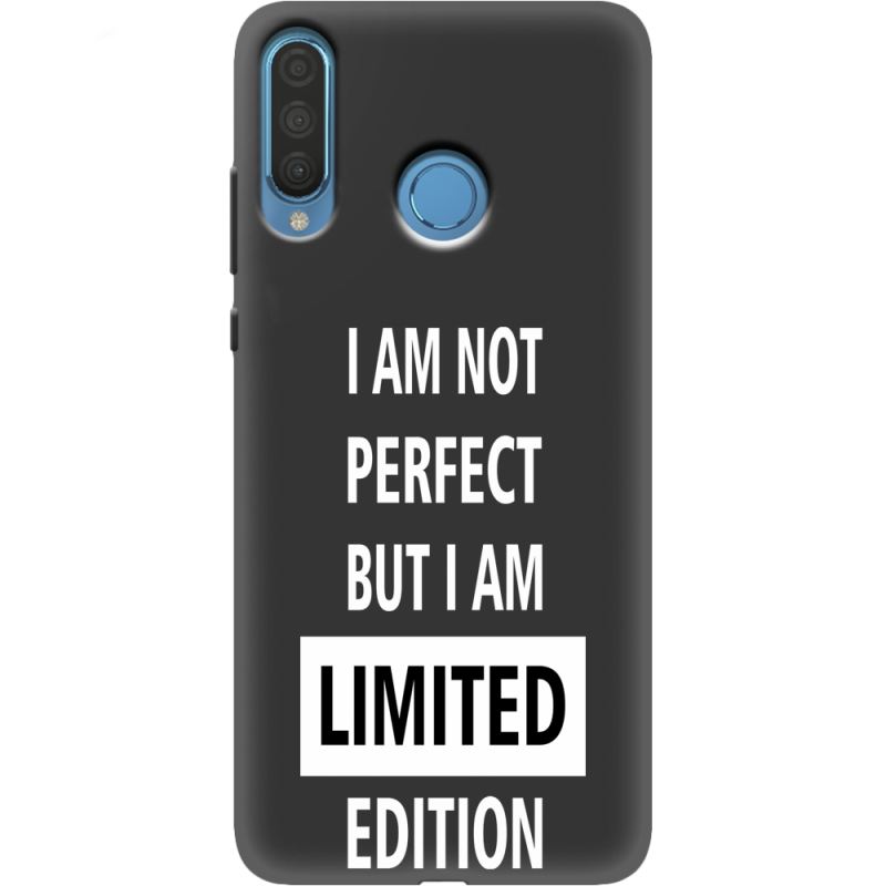 Черный чехол Uprint Huawei P30 Lite Limited Edition